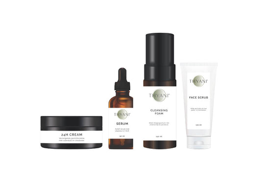 Dagelijkse vegan huidverzorging set